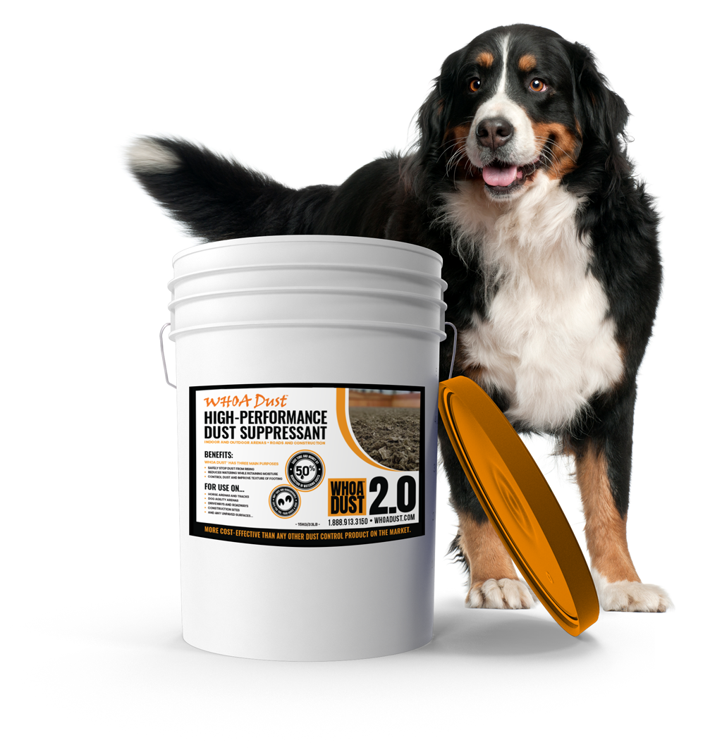 WHOA Dust® for Dog Arenas