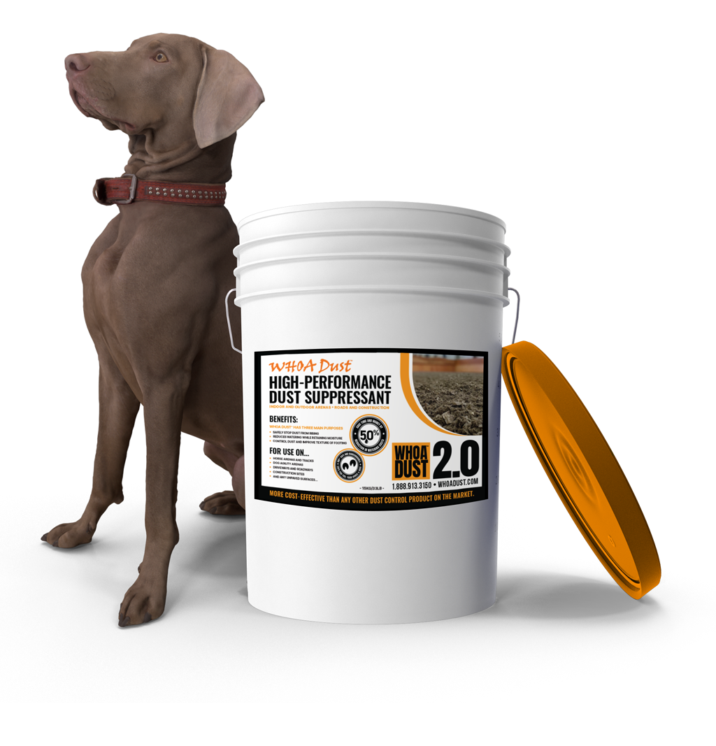 WHOA Dust® for Dog Arenas